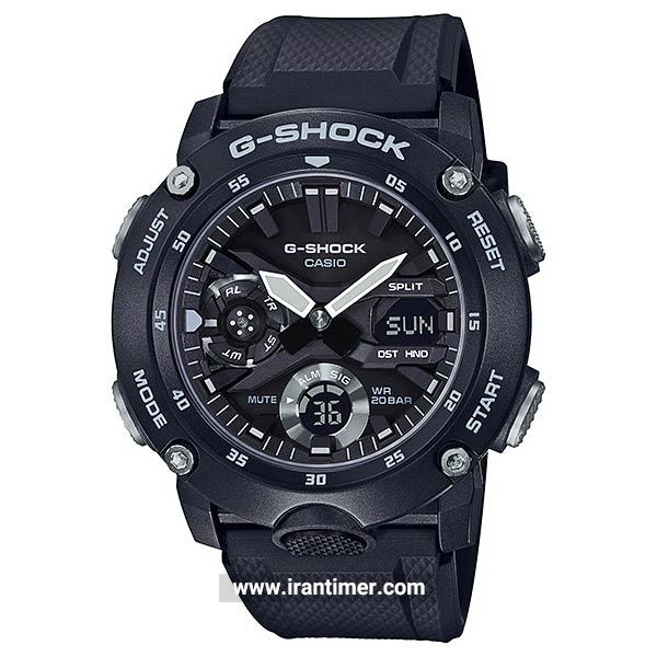 قیمت و خرید ساعت مچی مردانه کاسیو (CASIO) جی شاک مدل GA-2000S-1ADR اسپرت | اورجینال و اصلی