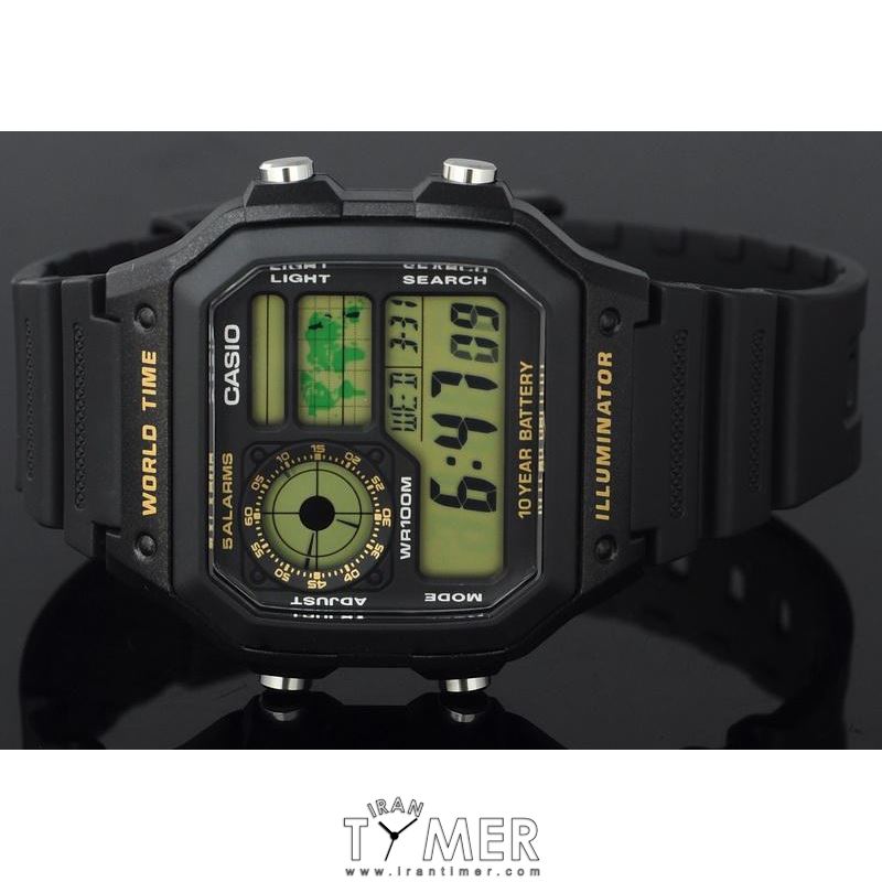 قیمت و خرید ساعت مچی مردانه کاسیو (CASIO) جنرال مدل AE-1200WH-1BVDF اسپرت | اورجینال و اصلی