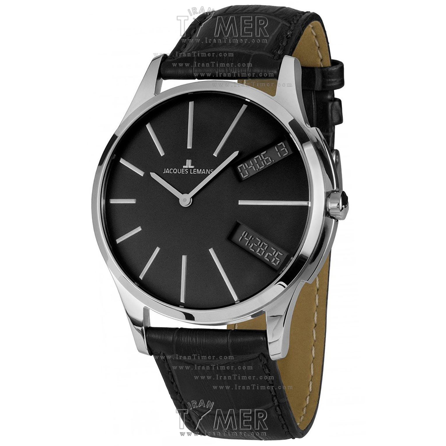 قیمت و خرید ساعت مچی مردانه ژاک لمن(JACQUES LEMANS) مدل 1-1813A کلاسیک | اورجینال و اصلی