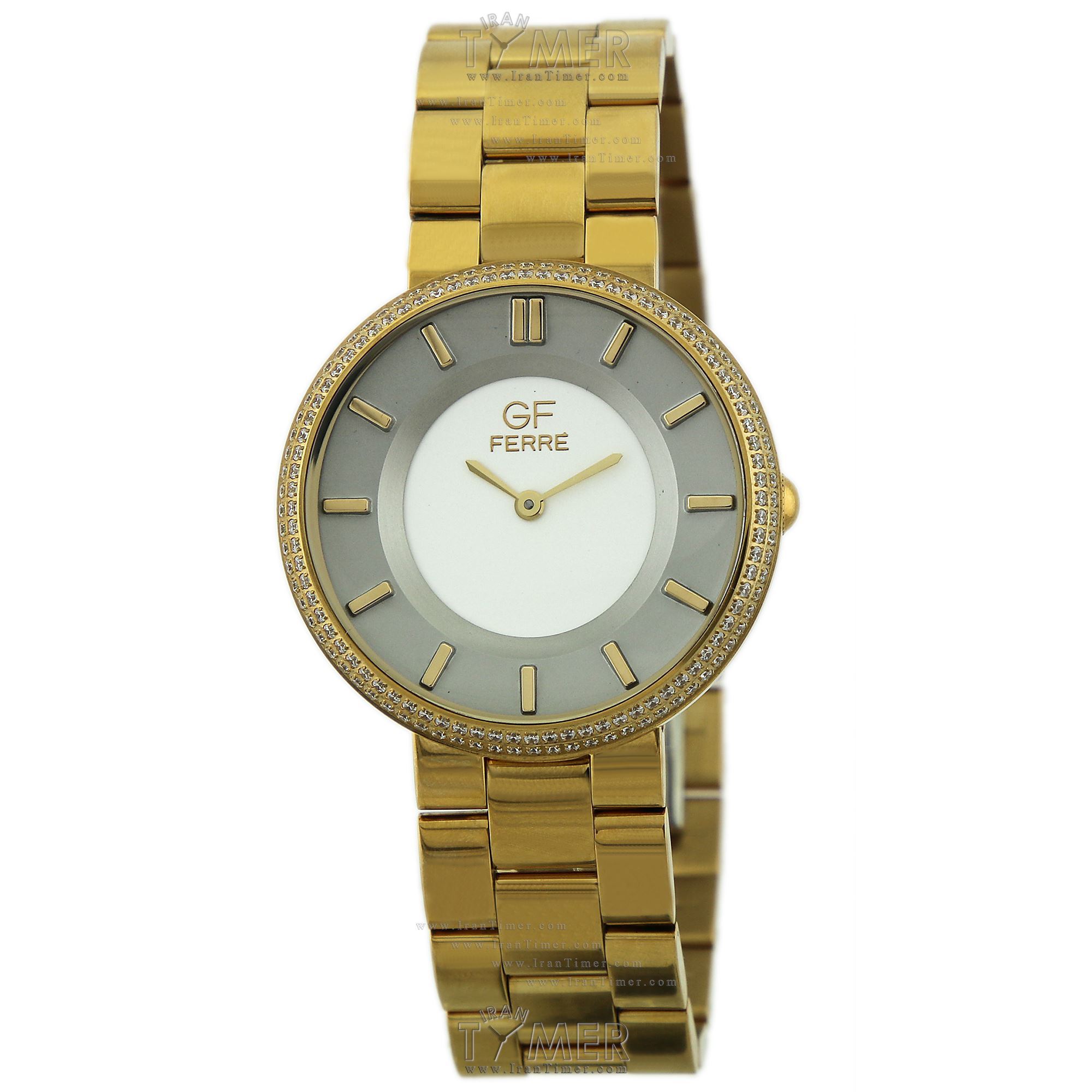 قیمت و خرید ساعت مچی زنانه جی اف فره(GF FERRE) مدل GF.GP20445B کلاسیک | اورجینال و اصلی