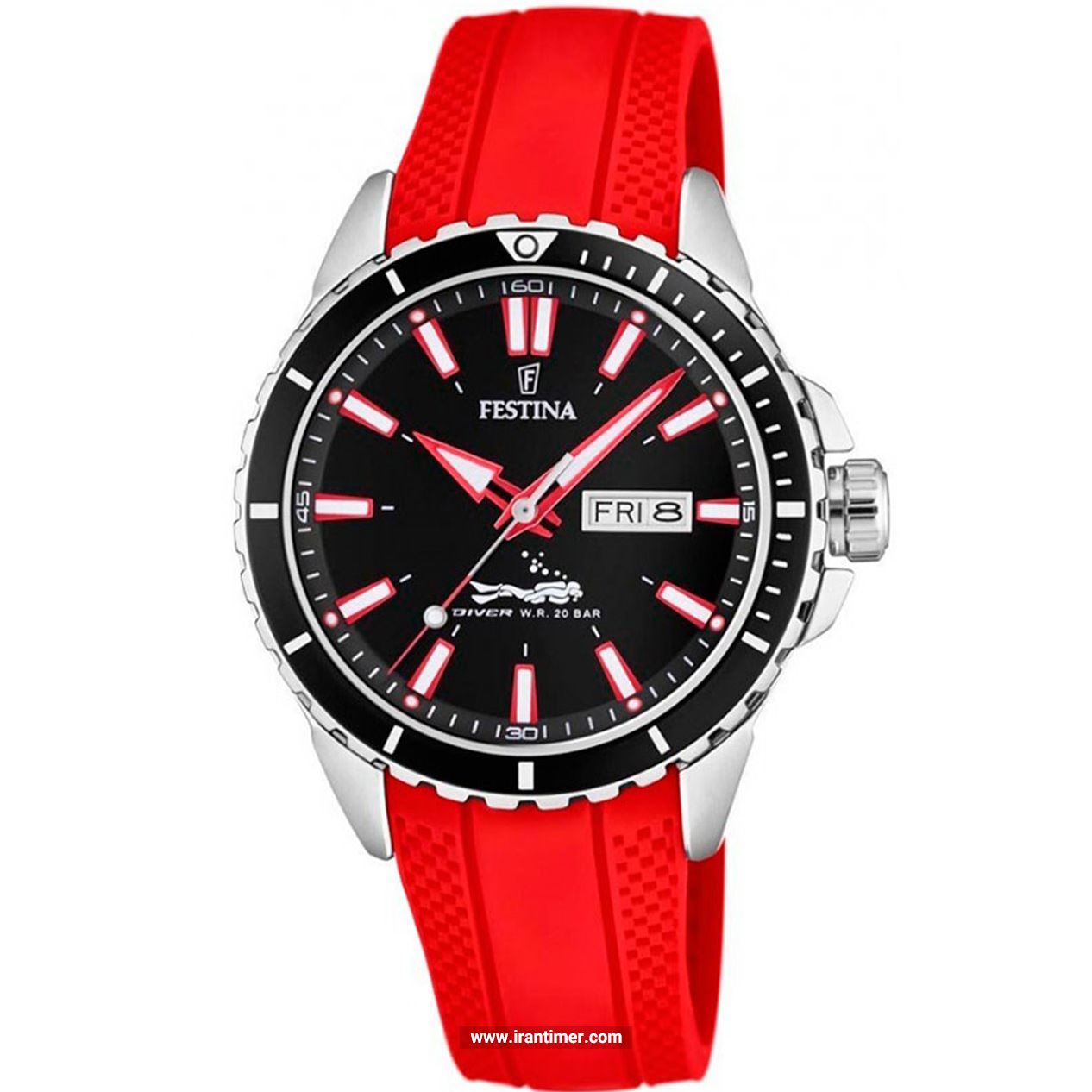 قیمت و خرید ساعت مچی مردانه فستینا(FESTINA) مدل F20378/6 اسپرت | اورجینال و اصلی