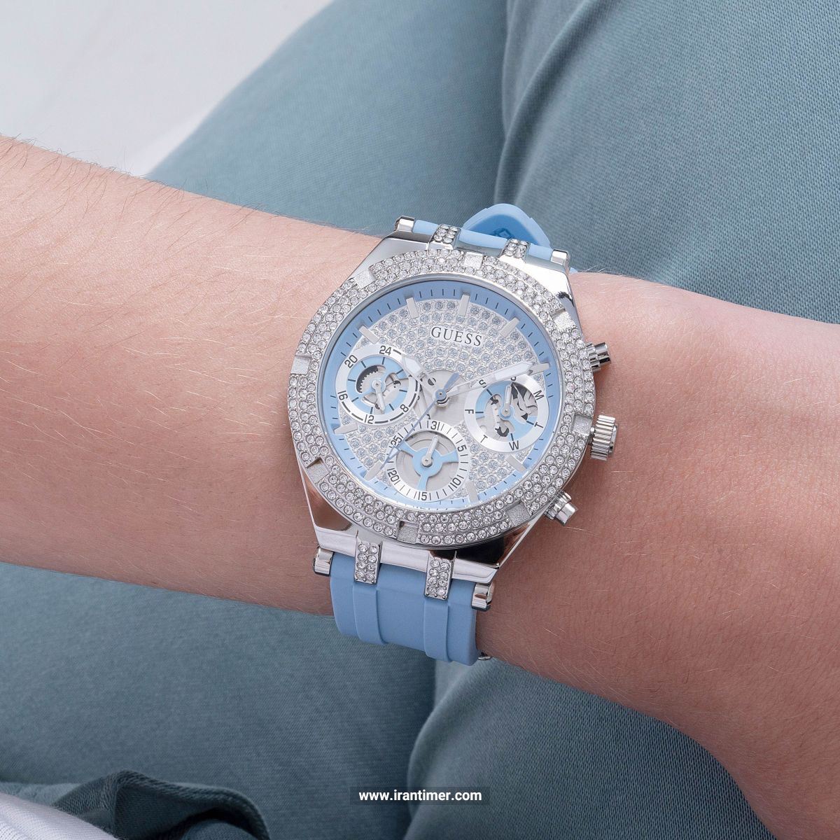 قیمت و خرید ساعت مچی زنانه گس(GUESS) مدل GW0407L1 فشن اسپرت | اورجینال و اصلی