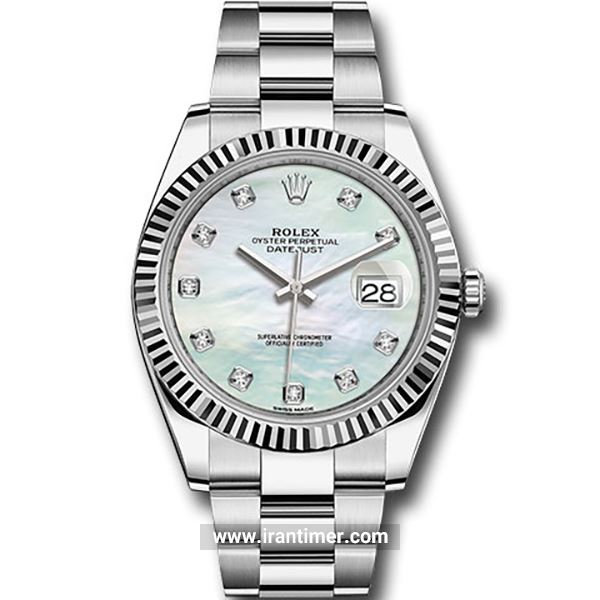 قیمت و خرید ساعت مچی مردانه رولکس(Rolex) مدل 126334 wmdo White کلاسیک | اورجینال و اصلی