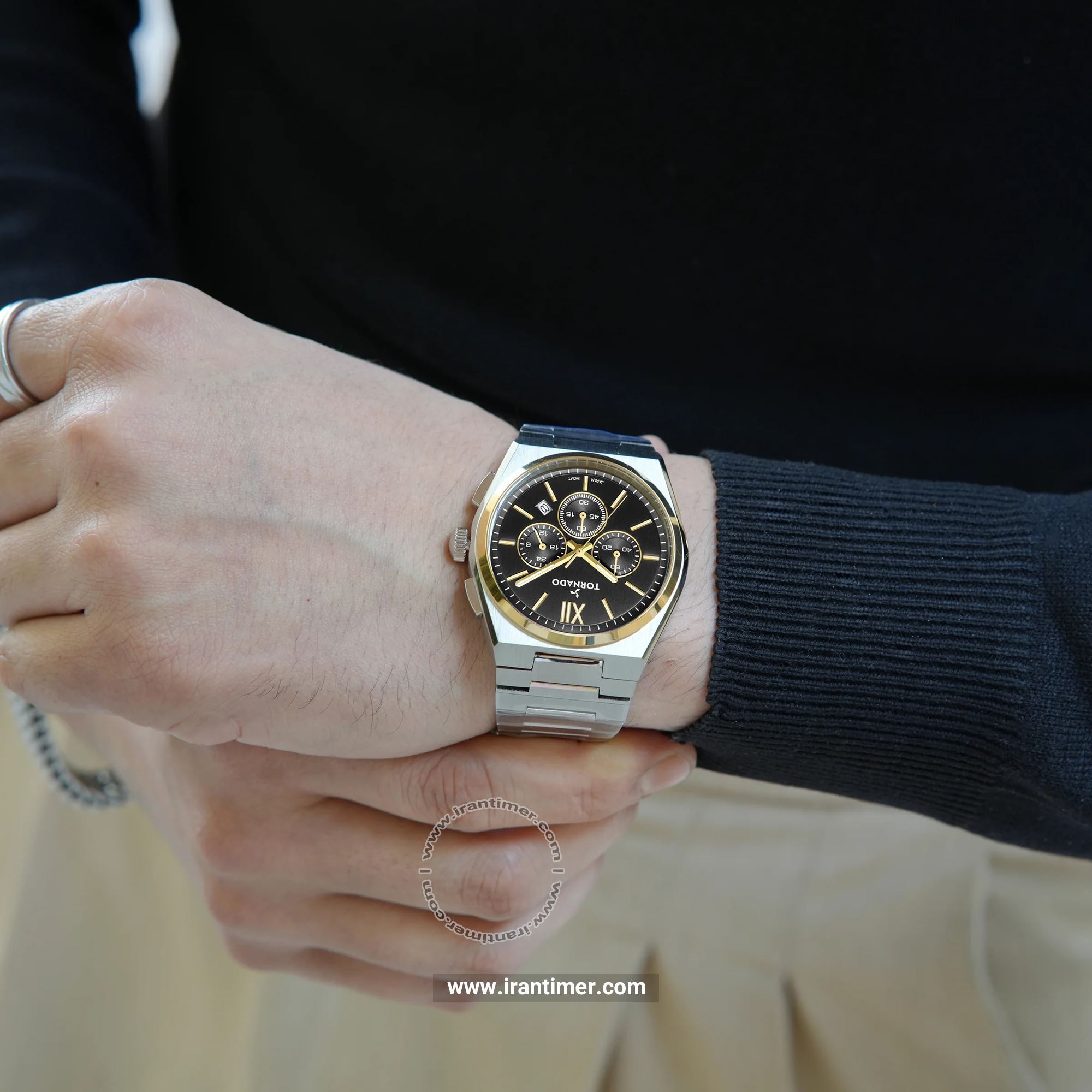 قیمت و خرید ساعت مچی مردانه تورنادو(Tornado) مدل T24105-TBSB کلاسیک | اورجینال و اصلی