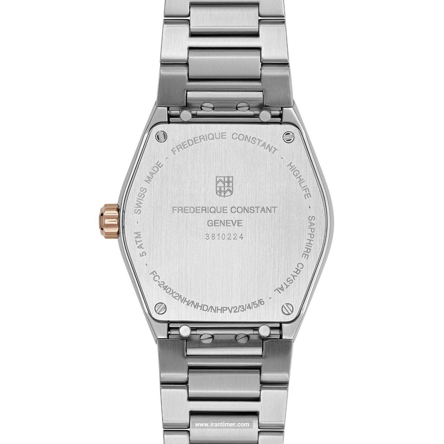 قیمت و خرید ساعت مچی زنانه فردریک کنستانت(FREDERIQUE CONSTANT) مدل FC-240CD2NH2B کلاسیک | اورجینال و اصلی