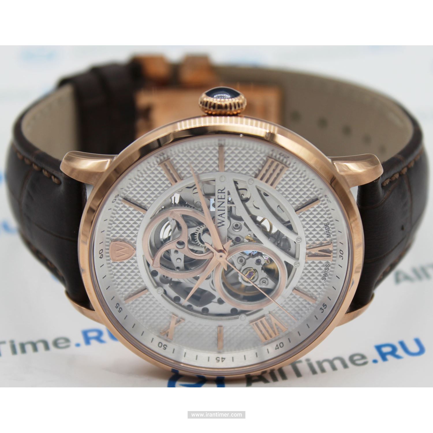 قیمت و خرید ساعت مچی مردانه واینر(WAINER) مدل WA.25125-B کلاسیک | اورجینال و اصلی