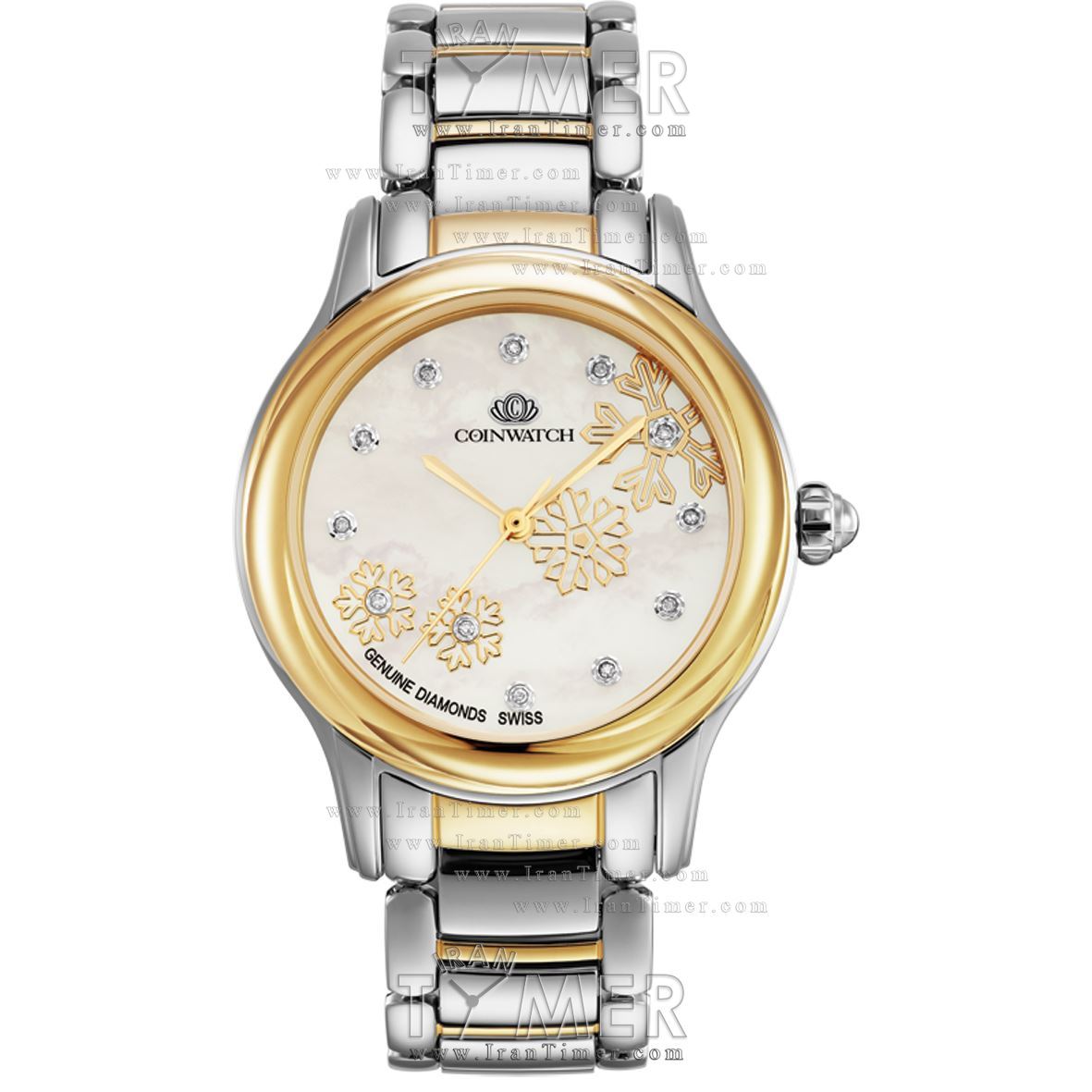 قیمت و خرید ساعت مچی زنانه کوین واچ(COINWATCH) مدل C128TWH کلاسیک | اورجینال و اصلی