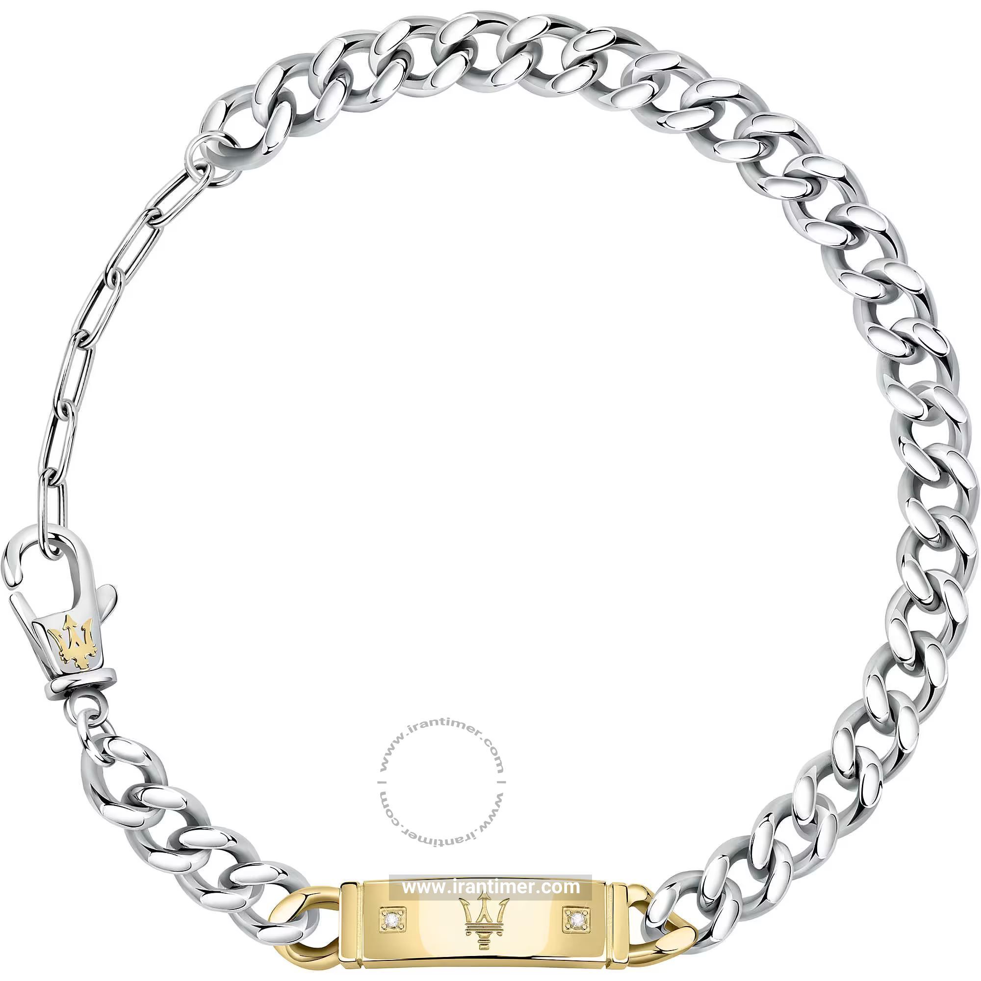 قیمت و خرید دستبند باز مردانه مازراتی(MASERATI) مدل JM221ATY07 کلاسیک | اورجینال و اصلی