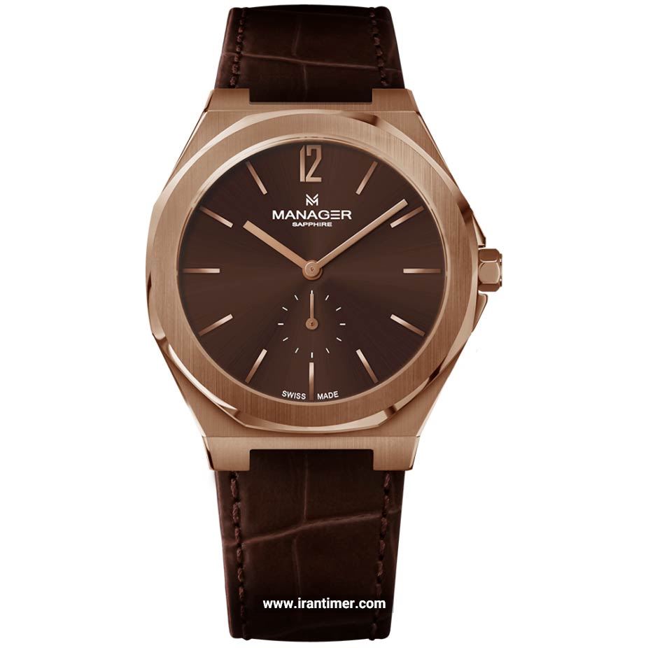 قیمت و خرید ساعت مچی مردانه منیجر(MANAGER) مدل MAN-RP-07-RL کلاسیک | اورجینال و اصلی
