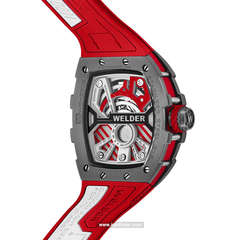 قیمت و خرید ساعت مچی مردانه ولدر(WELDER) مدل WRH3008-R اسپرت | اورجینال و اصلی