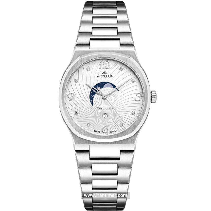 قیمت و خرید ساعت مچی زنانه اپلا(APPELLA) مدل L32006.5173DQS کلاسیک | اورجینال و اصلی