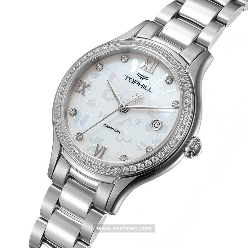قیمت و خرید ساعت مچی زنانه تاپ هیل(TOPHILL) مدل TE026L.M1267 فشن | اورجینال و اصلی