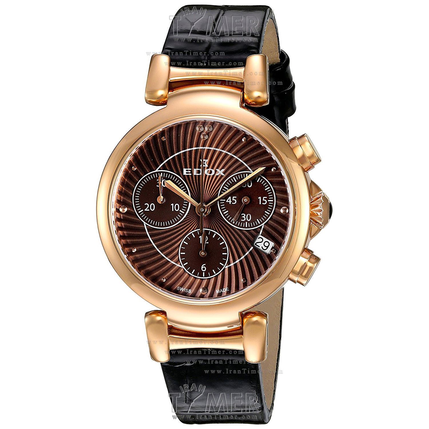 قیمت و خرید ساعت مچی زنانه ادُکس(EDOX) مدل 1022037RCBRIR کلاسیک | اورجینال و اصلی