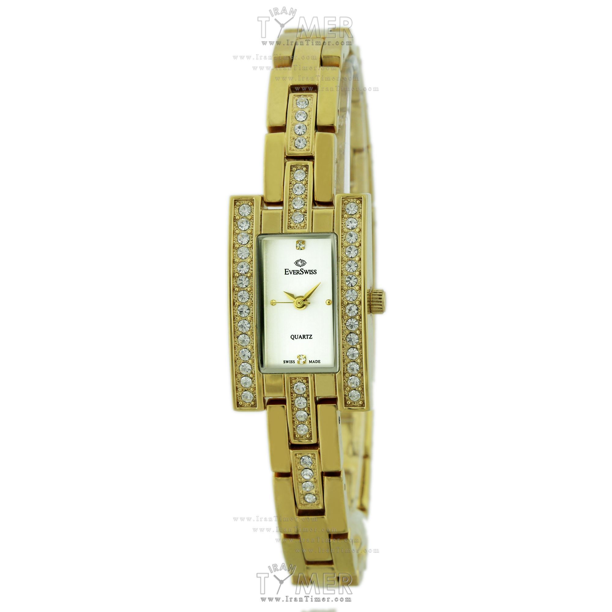 قیمت و خرید ساعت مچی زنانه اورسوئیس(EVER SWISS) مدل 15054-237D کلاسیک فشن | اورجینال و اصلی