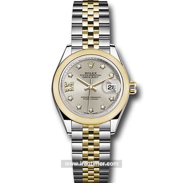 قیمت و خرید ساعت مچی زنانه رولکس(Rolex) مدل 279163 s9dix8dj Silver کلاسیک | اورجینال و اصلی