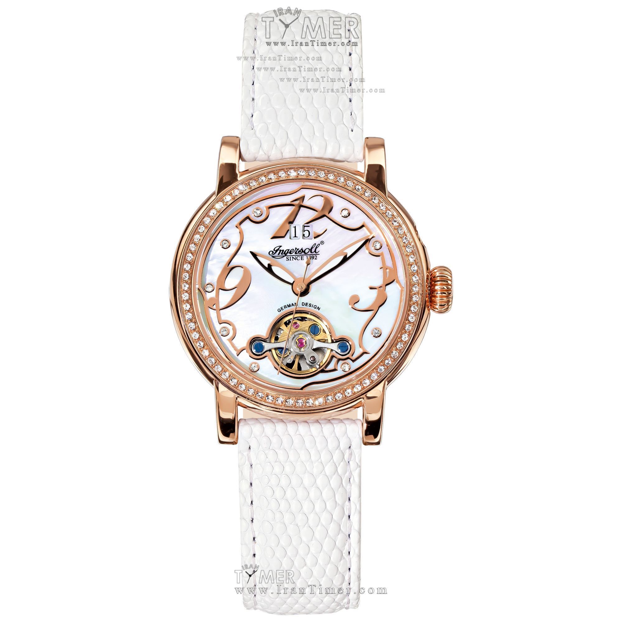 قیمت و خرید ساعت مچی زنانه اینگرسول(INGERSOLL) مدل IN5005RGWH کلاسیک فشن | اورجینال و اصلی
