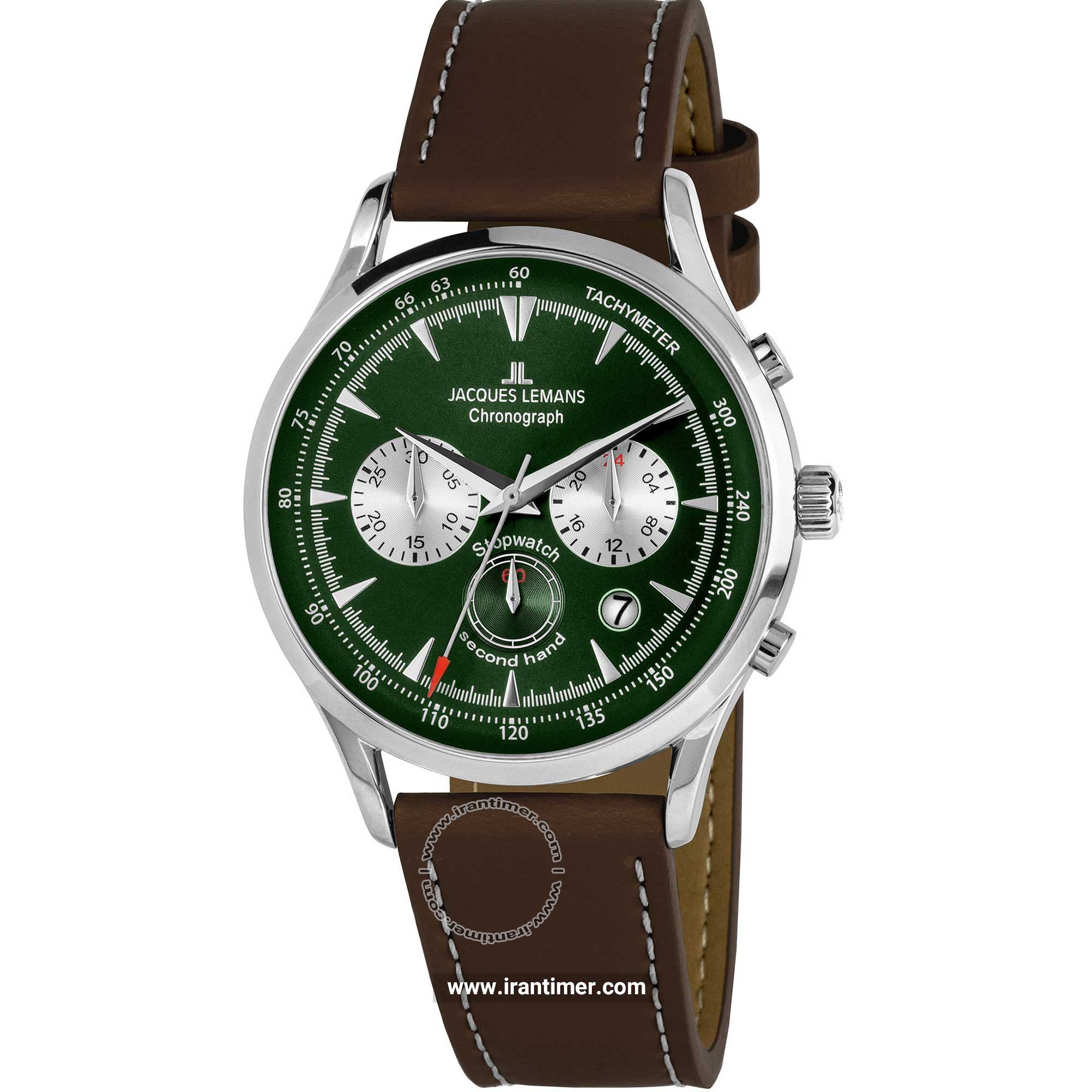 قیمت و خرید ساعت مچی مردانه ژاک لمن(JACQUES LEMANS) مدل 1-2068D کلاسیک | اورجینال و اصلی