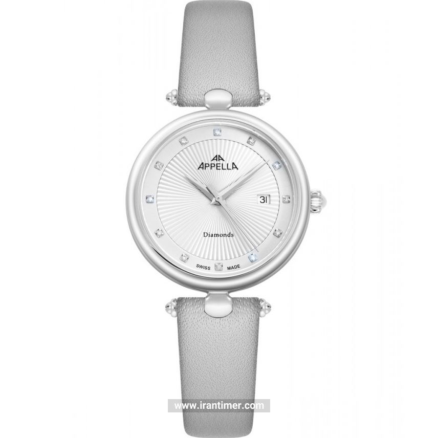 قیمت و خرید ساعت مچی زنانه اپلا(APPELLA) مدل L50002.5G43DQ کلاسیک | اورجینال و اصلی