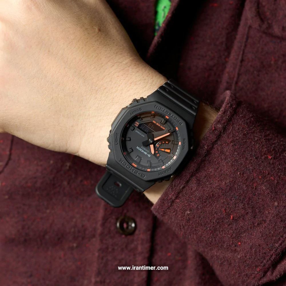 قیمت و خرید ساعت مچی مردانه کاسیو (CASIO) جی شاک مدل GA-2100-1A4DR اسپرت | اورجینال و اصلی