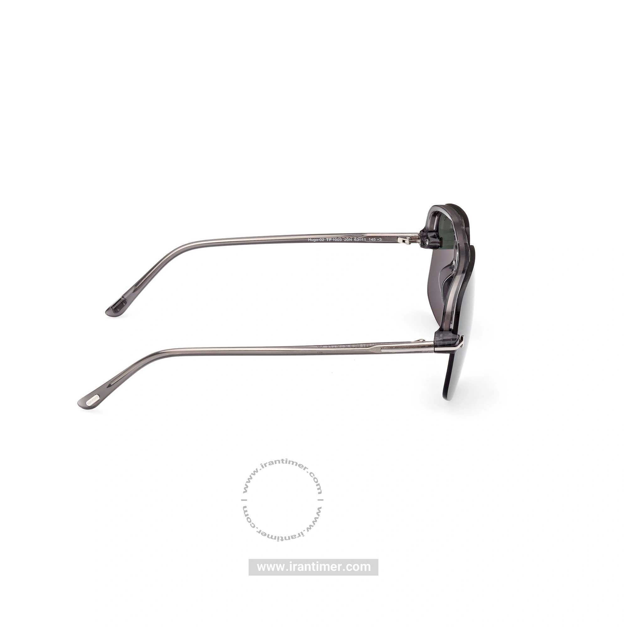 قیمت و خرید عینک آفتابی مردانه خلبانی (TOM FORD) مدل FT 1003 20N 63 | اورجینال و اصلی