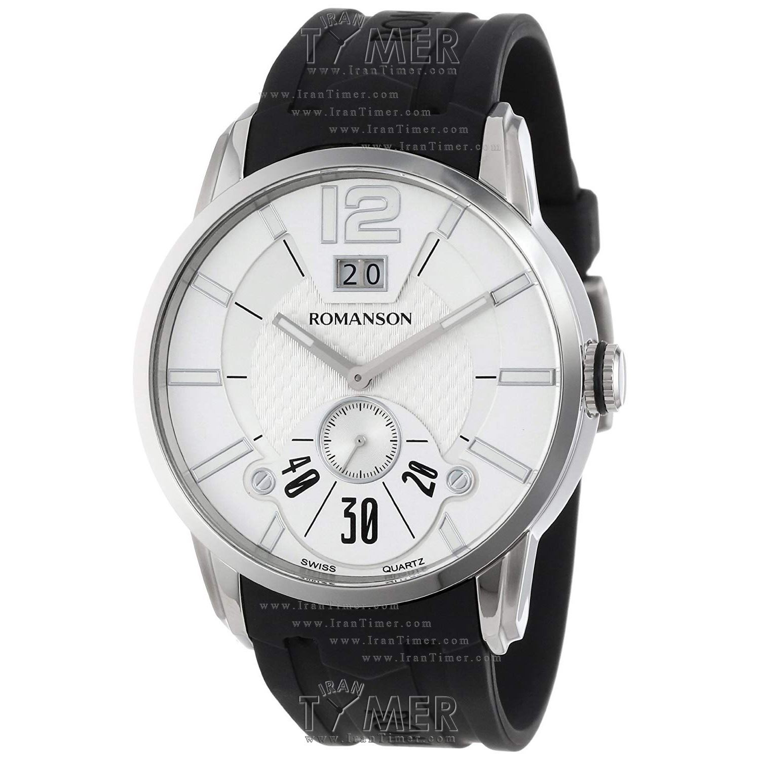 قیمت و خرید ساعت مچی مردانه رومانسون(ROMANSON) مدل TL9213MM1WAS2W اسپرت | اورجینال و اصلی
