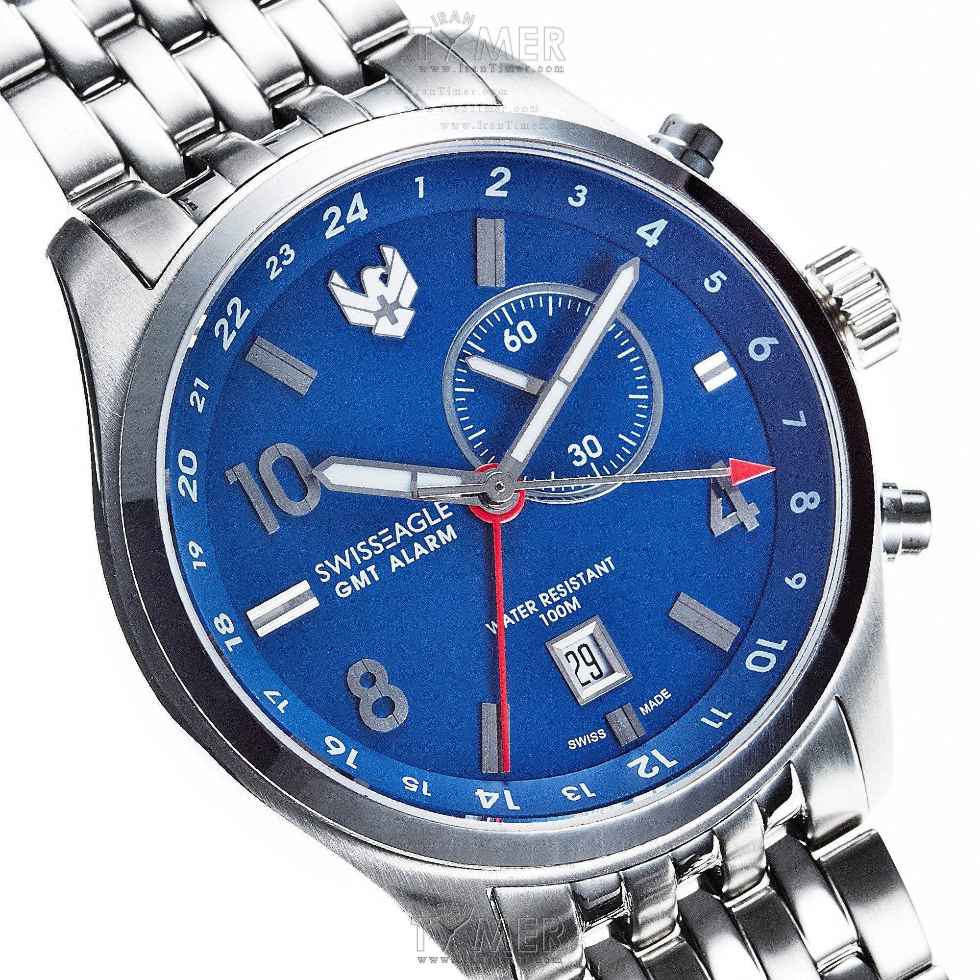 قیمت و خرید ساعت مچی مردانه سوئیس ایگل(SWISS EAGLE) مدل SE9060-33 کلاسیک | اورجینال و اصلی