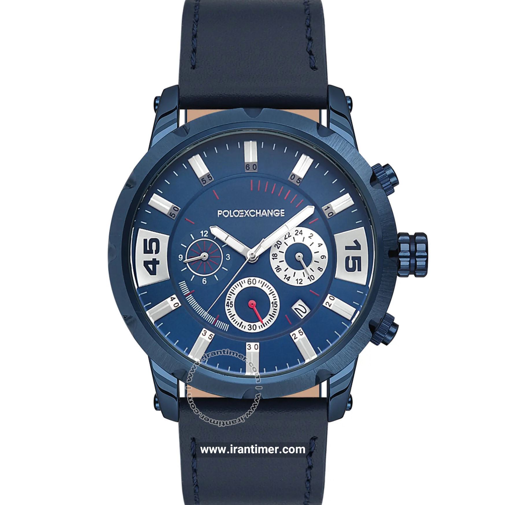 قیمت و خرید ساعت مچی مردانه پولو اکسچنج(POLO EXCHANGE) مدل PX0063-04 کلاسیک | اورجینال و اصلی