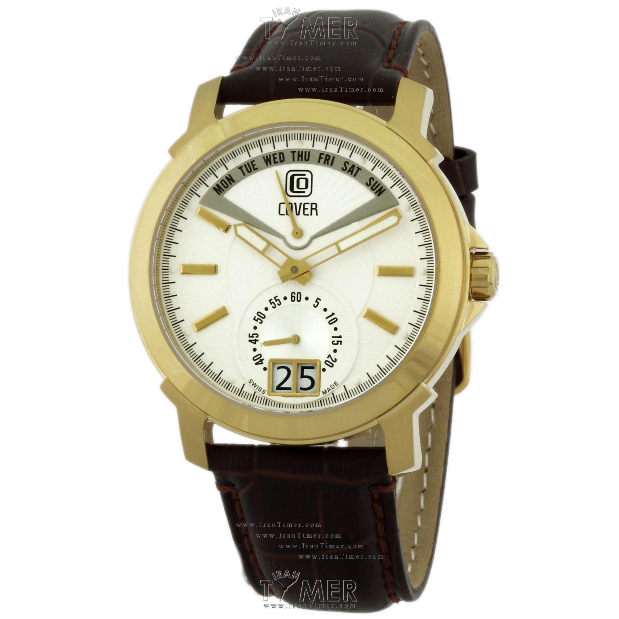 قیمت و خرید ساعت مچی مردانه کاور(COVER) مدل CO140.11 کلاسیک | اورجینال و اصلی