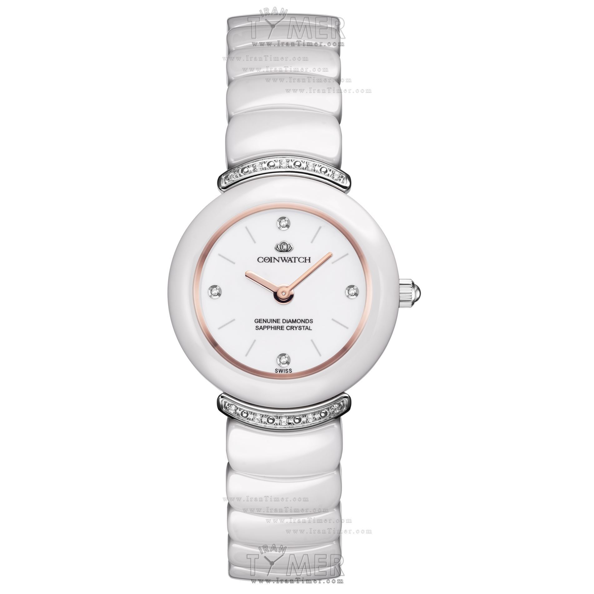 قیمت و خرید ساعت مچی زنانه کوین واچ(COINWATCH) مدل C162SWH کلاسیک | اورجینال و اصلی