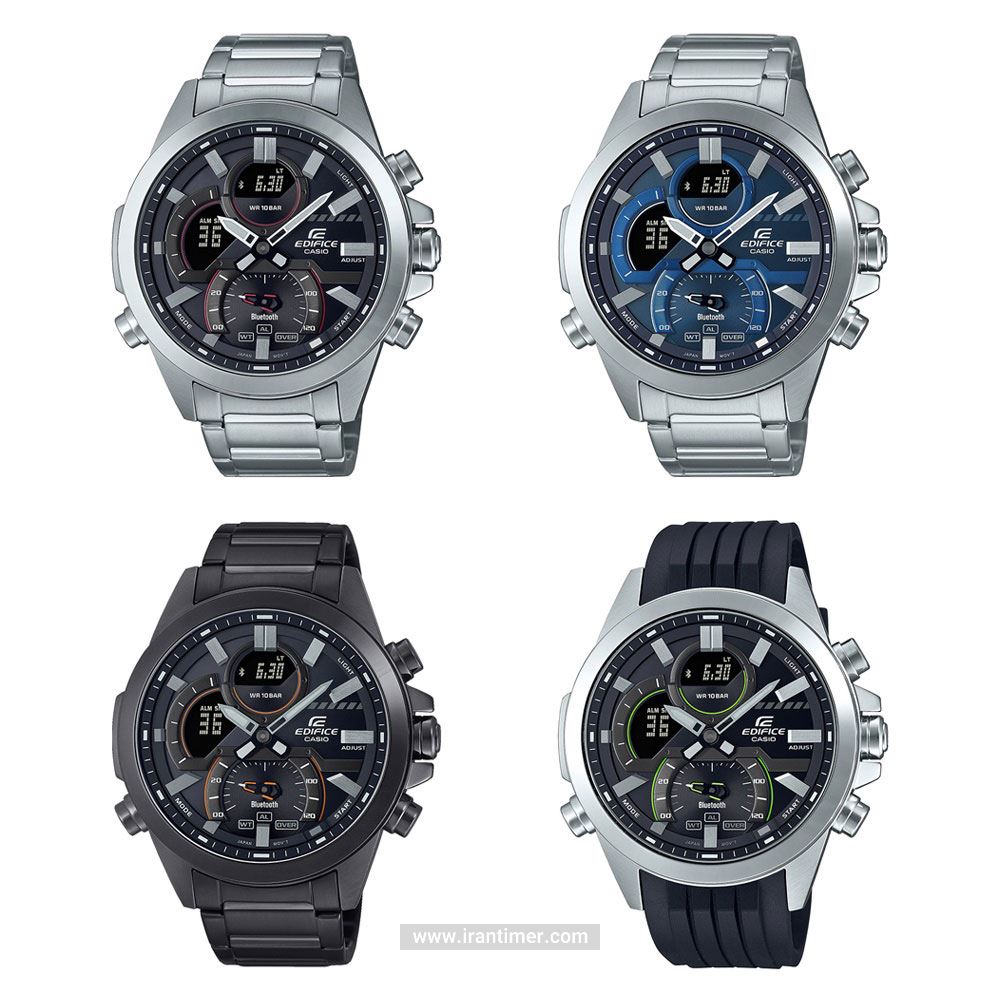 قیمت و خرید ساعت مچی مردانه کاسیو (CASIO) ادیفس(ادیفایس) مدل ECB-30D-1ADF کلاسیک | اورجینال و اصلی