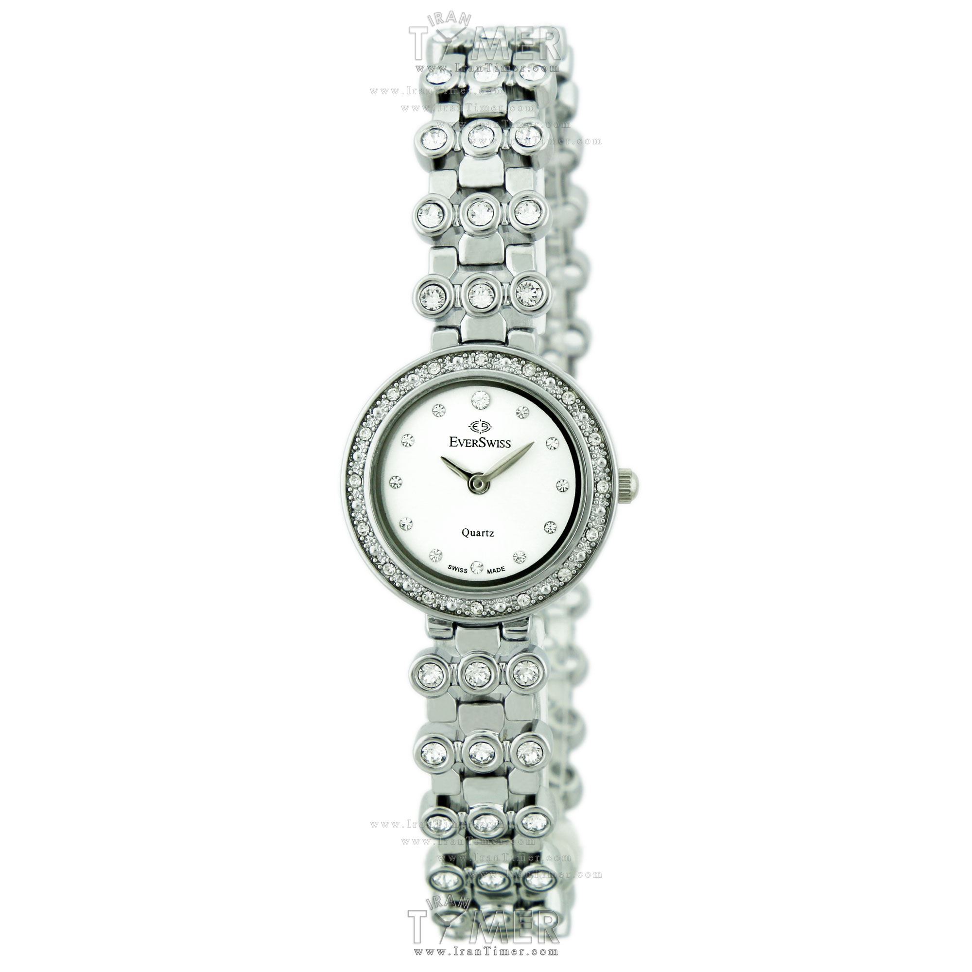 قیمت و خرید ساعت مچی زنانه اورسوئیس(EVER SWISS) مدل 2765-207 کلاسیک | اورجینال و اصلی