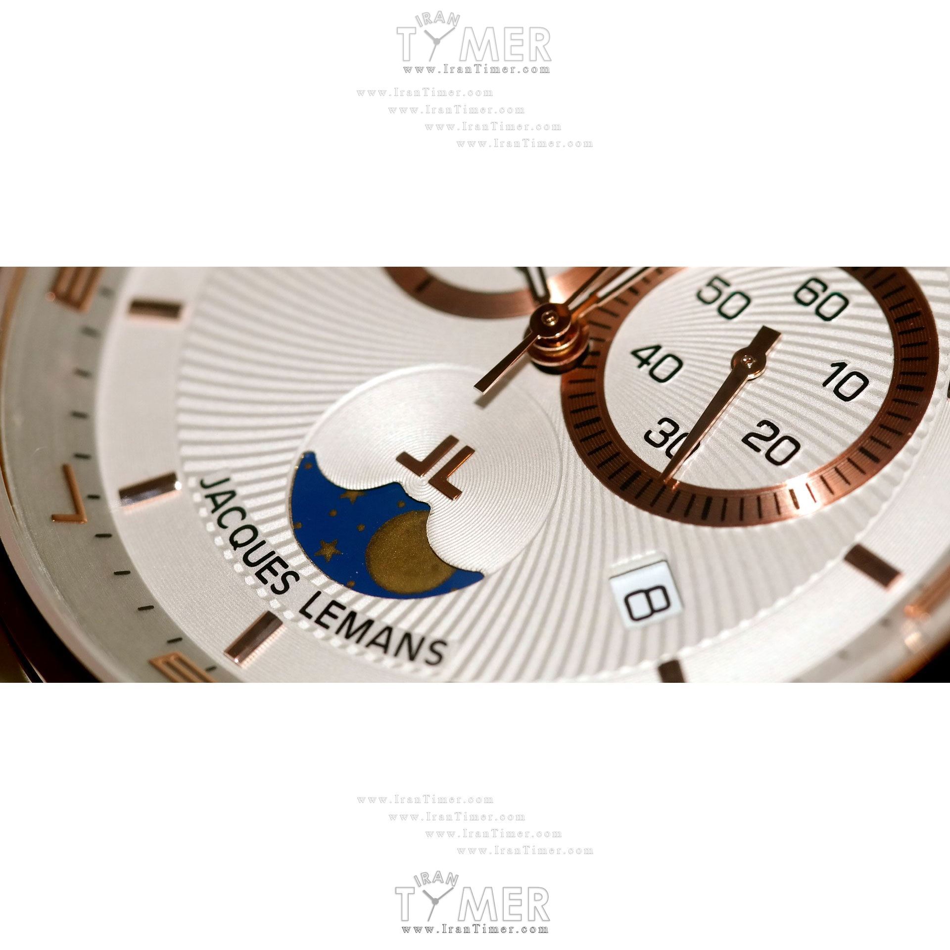 قیمت و خرید ساعت مچی مردانه ژاک لمن(JACQUES LEMANS) مدل 1-1447D کلاسیک | اورجینال و اصلی