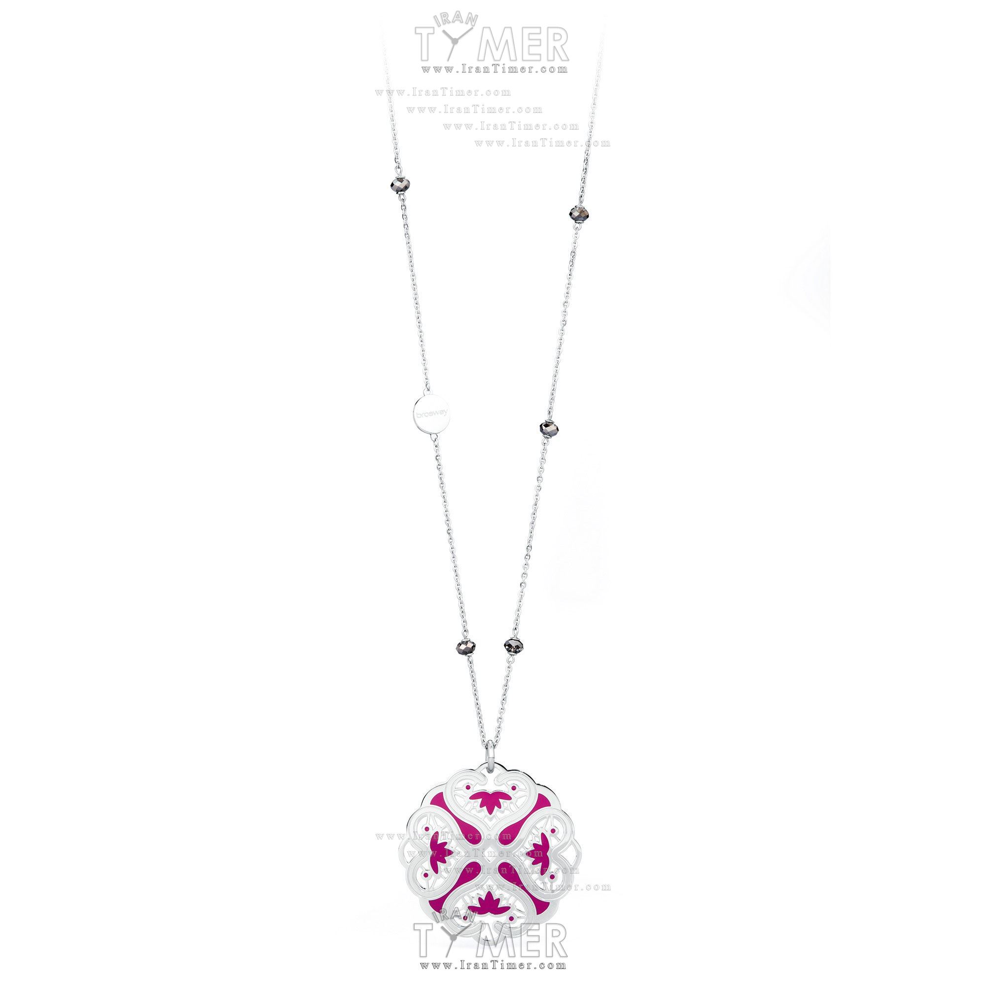 قیمت و خرید گردنبند زنانه برازوی(BROSWAY) مدل BKM01 فشن (ست لباس) کلاسیک | اورجینال و اصلی