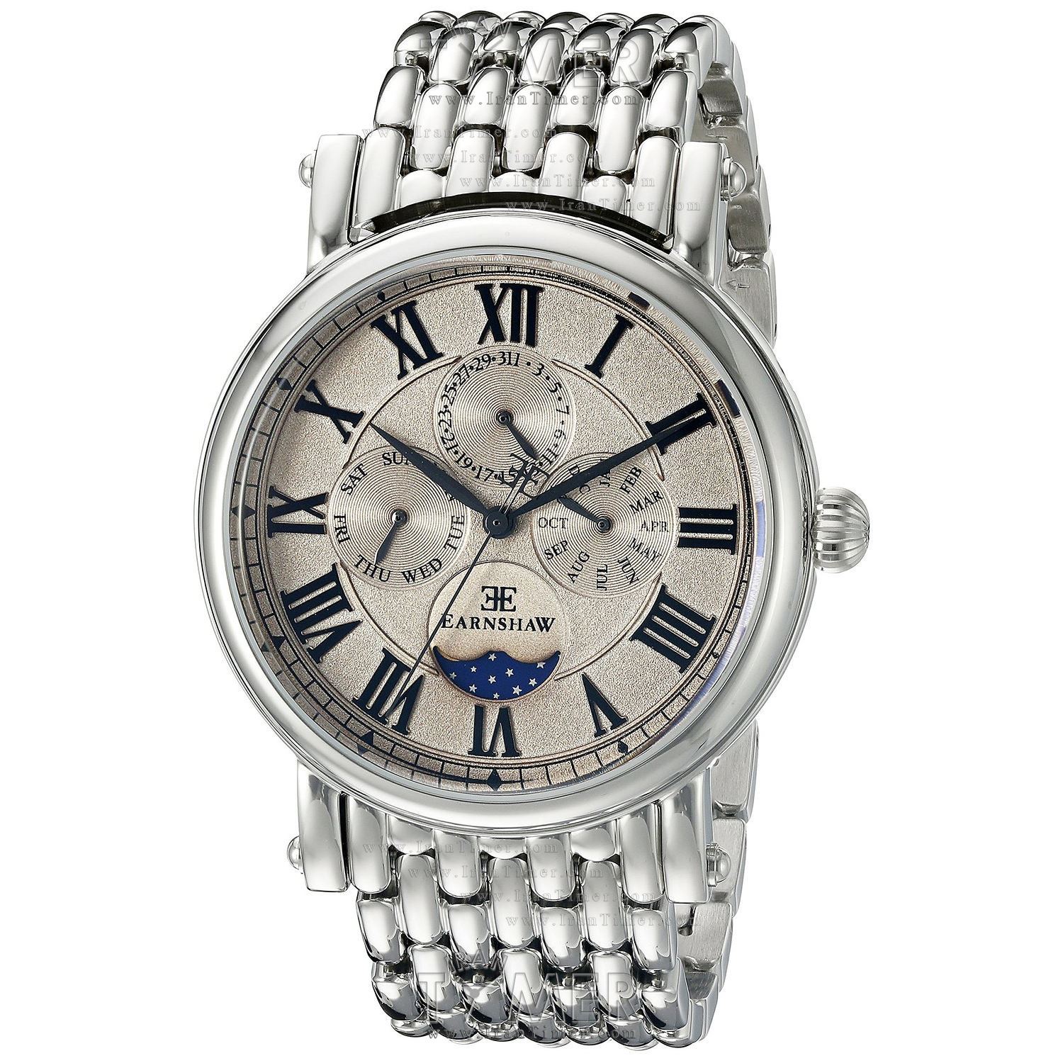 قیمت و خرید ساعت مچی مردانه ارنشا(EARNSHAW) مدل ES-8031-33 کلاسیک | اورجینال و اصلی