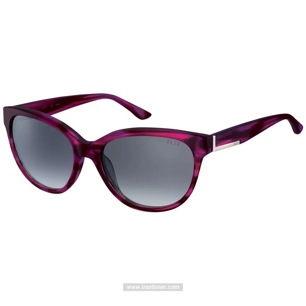 قیمت و خرید عینک آفتابی زنانه کلاسیک (ELLE) مدل EL14873/PU | اورجینال و اصلی
