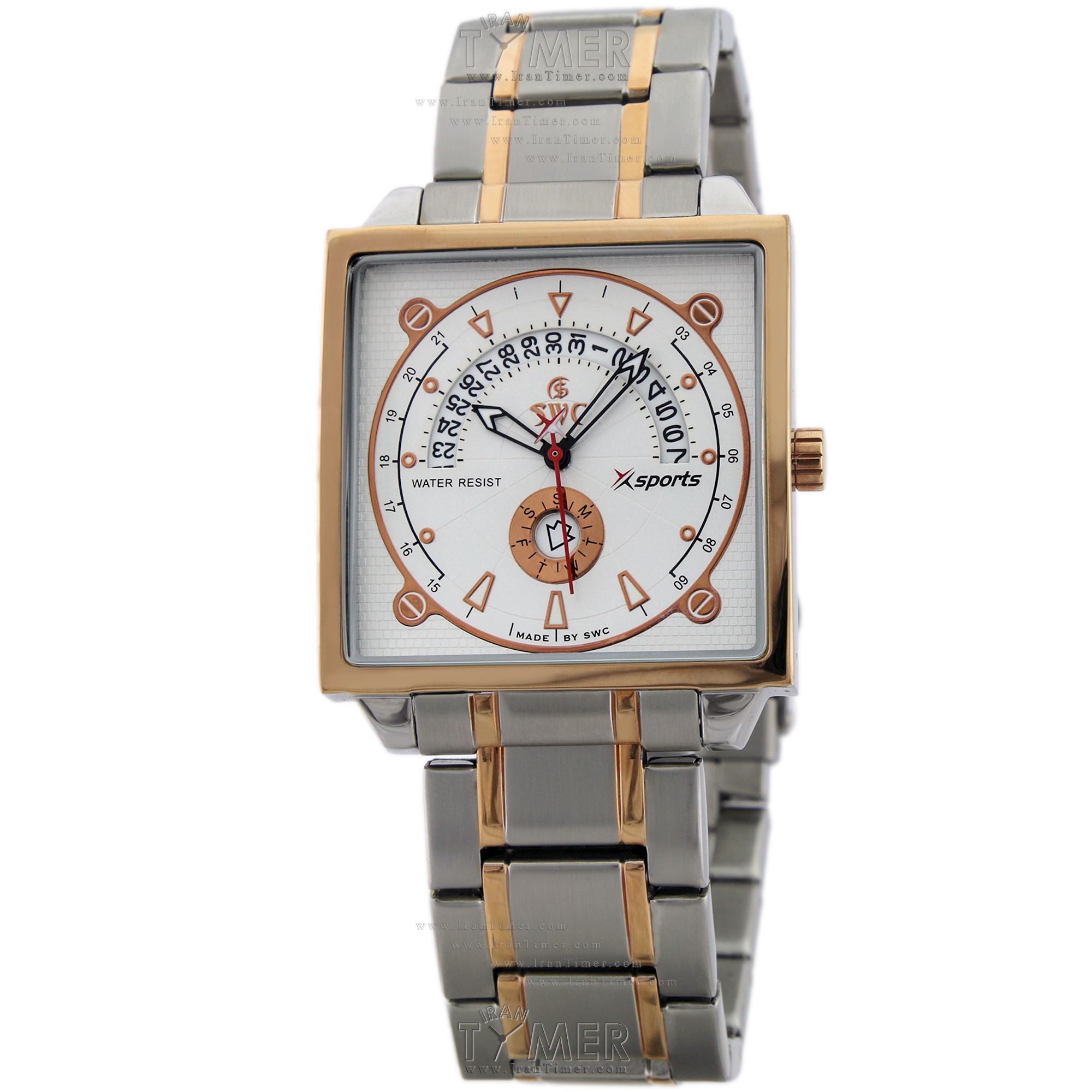 قیمت و خرید ساعت مچی مردانه اس دبلیو سی(SWC) مدل SAI1134CSA کلاسیک | اورجینال و اصلی