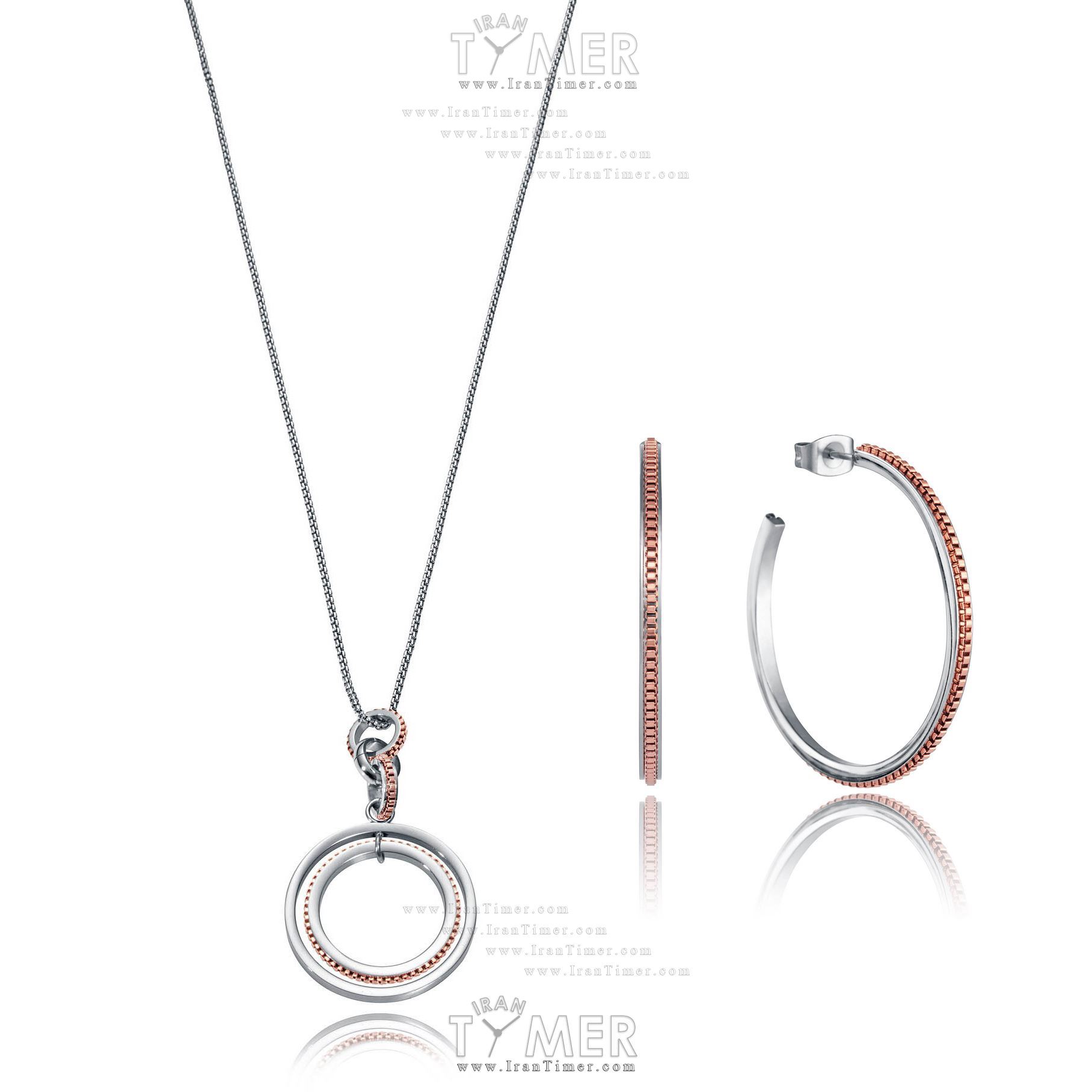 قیمت و خرید ست گردنبند گوشواره زنانه ویسروی(VICEROY) مدل 5116C09019-SET فشن (ست لباس) کلاسیک | اورجینال و اصلی