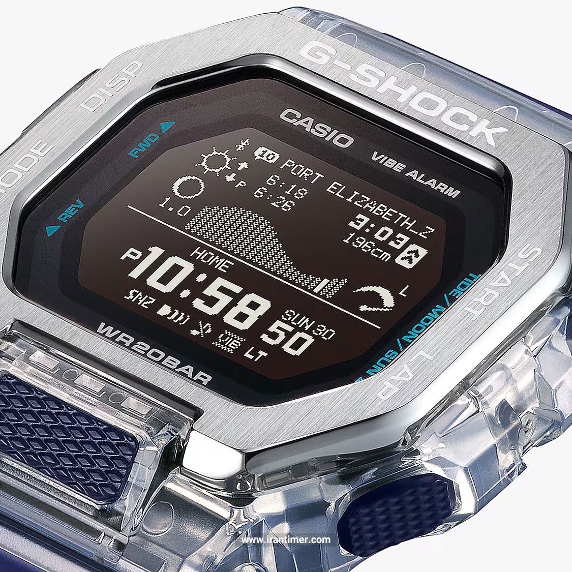 قیمت و خرید ساعت مچی مردانه کاسیو (CASIO) جی شاک مدل GBX-100S-2DR اسپرت | اورجینال و اصلی