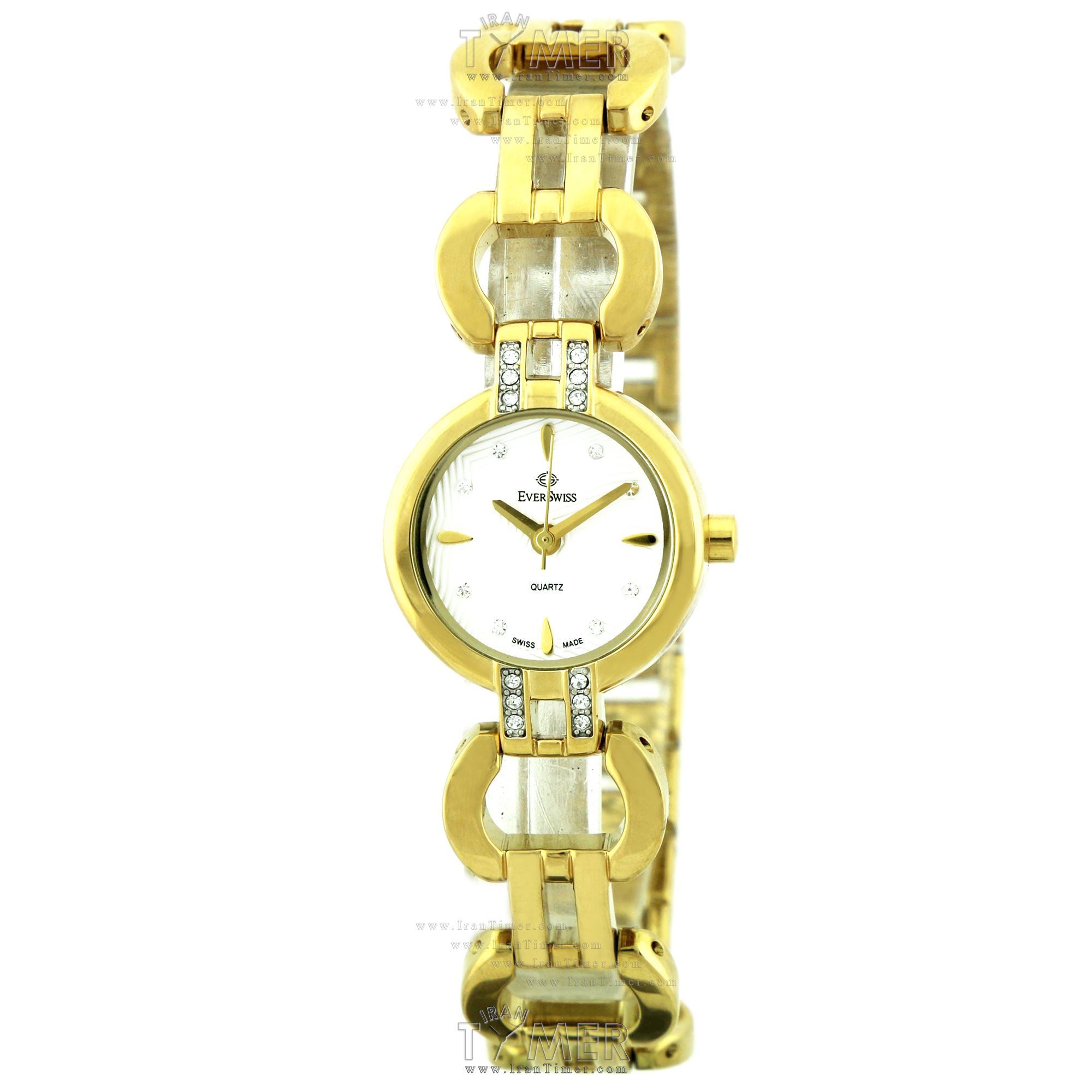 قیمت و خرید ساعت مچی زنانه اورسوئیس(EVER SWISS) مدل 2777-237 کلاسیک فشن | اورجینال و اصلی