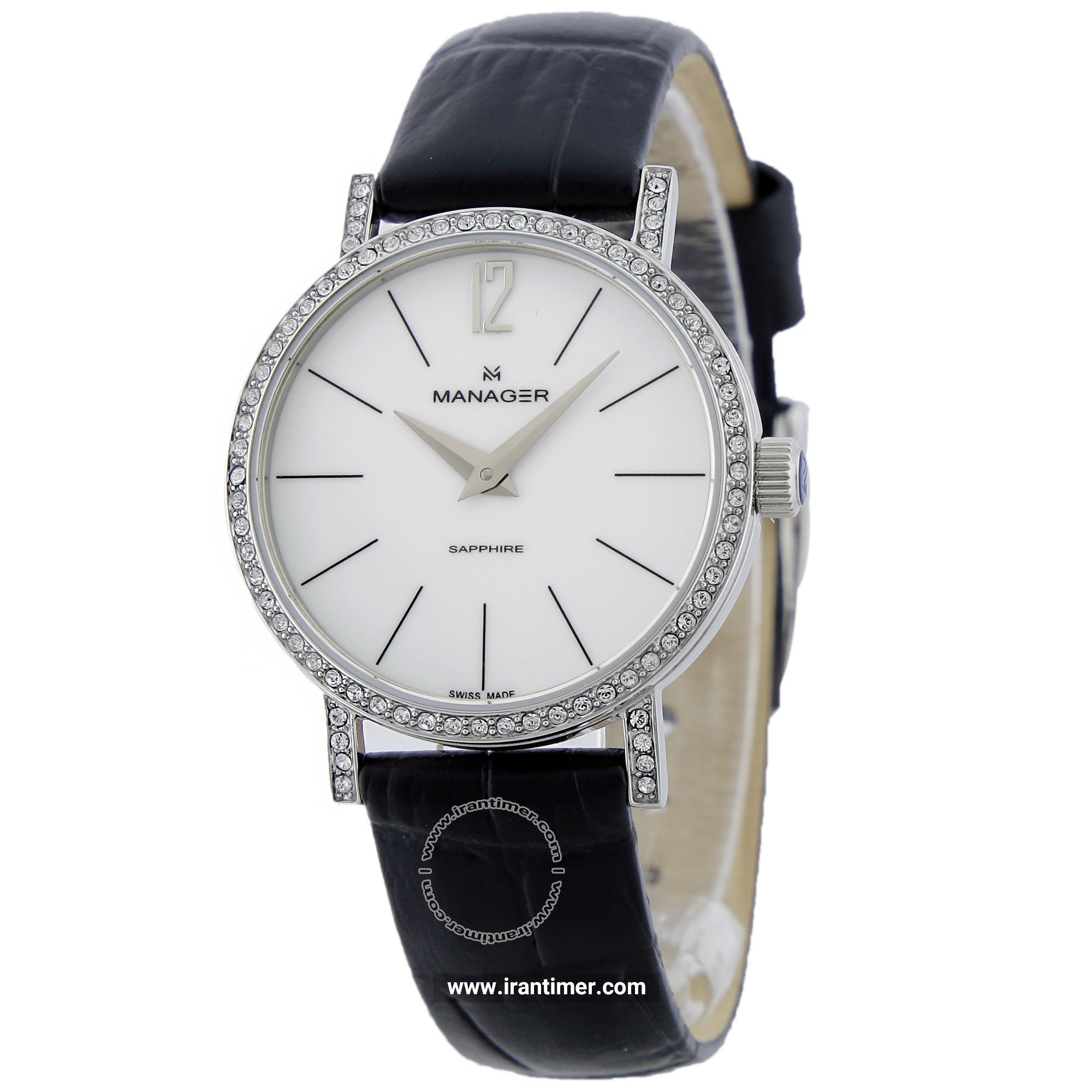 قیمت و خرید ساعت مچی زنانه منیجر(MANAGER) مدل MAN-PS-03-SL-S کلاسیک | اورجینال و اصلی