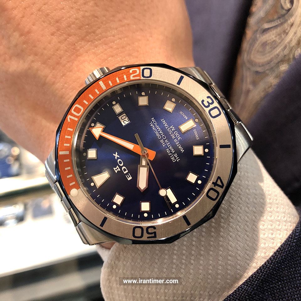 قیمت و خرید ساعت مچی مردانه ادُکس(EDOX) مدل 53015357BUOMBUIN کلاسیک | اورجینال و اصلی