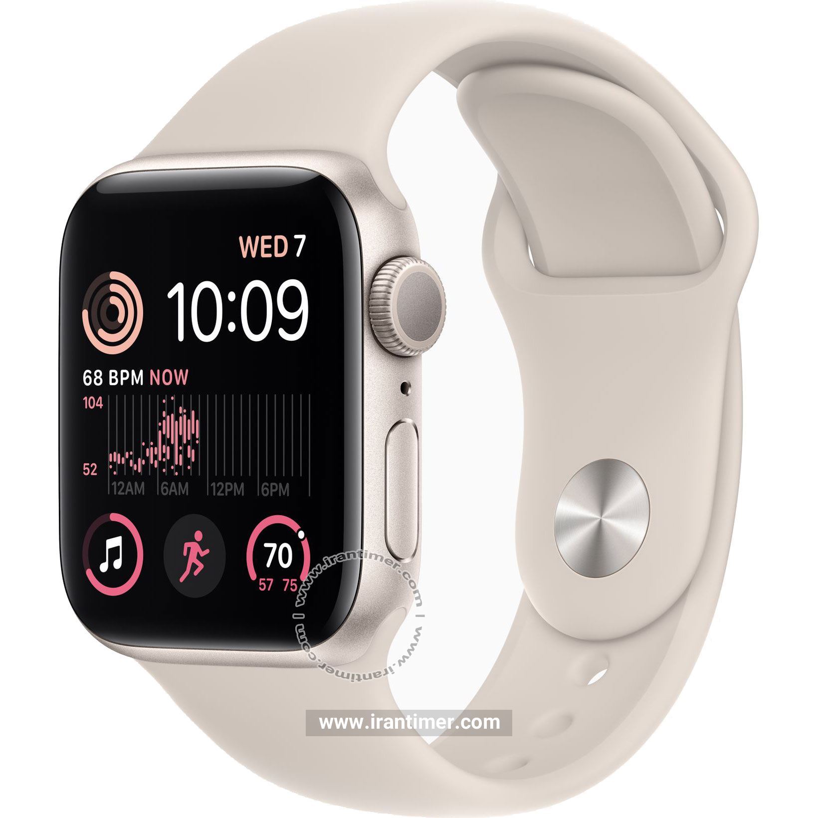 قیمت و خرید ساعت مچی مردانه زنانه اپل واچ(Apple Watch) مدل Se 2022 40mm-Beige اسپرت | اورجینال و اصلی