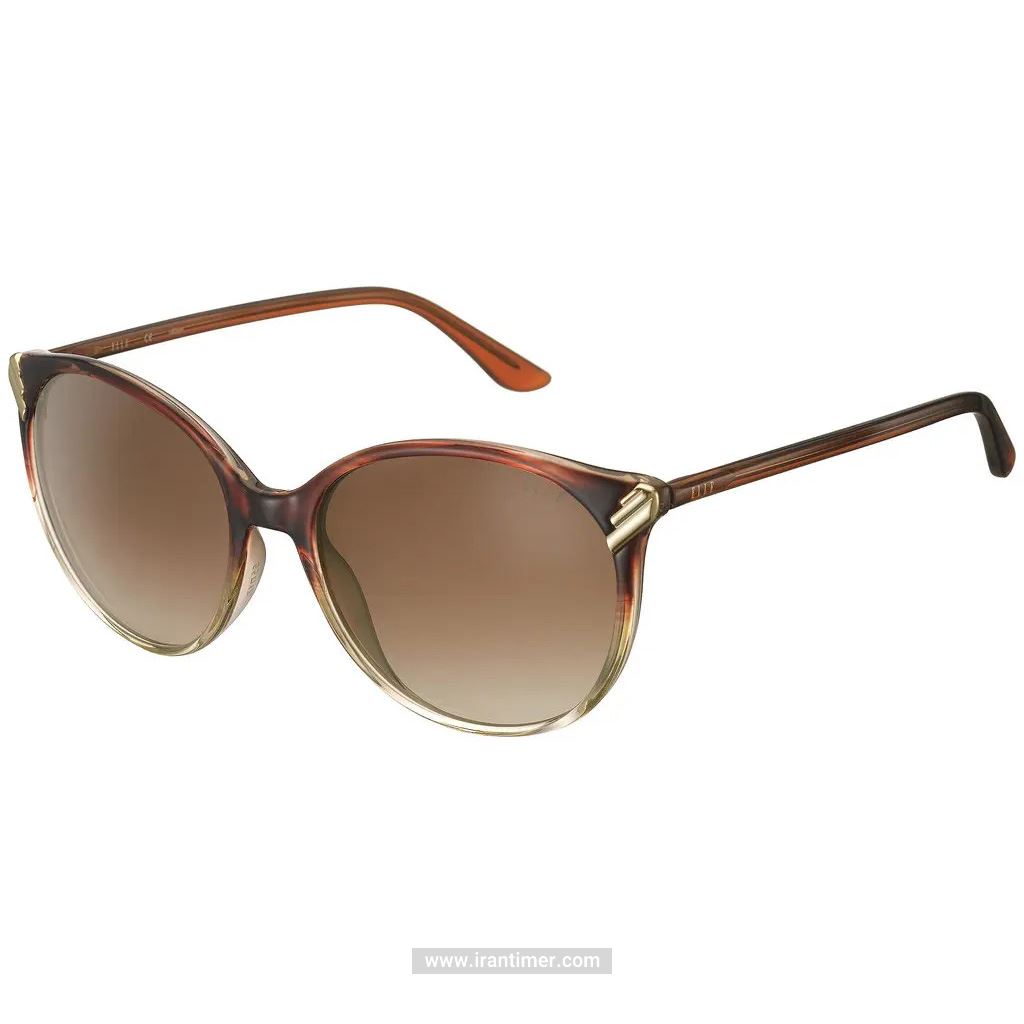 قیمت و خرید عینک آفتابی زنانه کلاسیک (ELLE) مدل EL14914/BR | اورجینال و اصلی