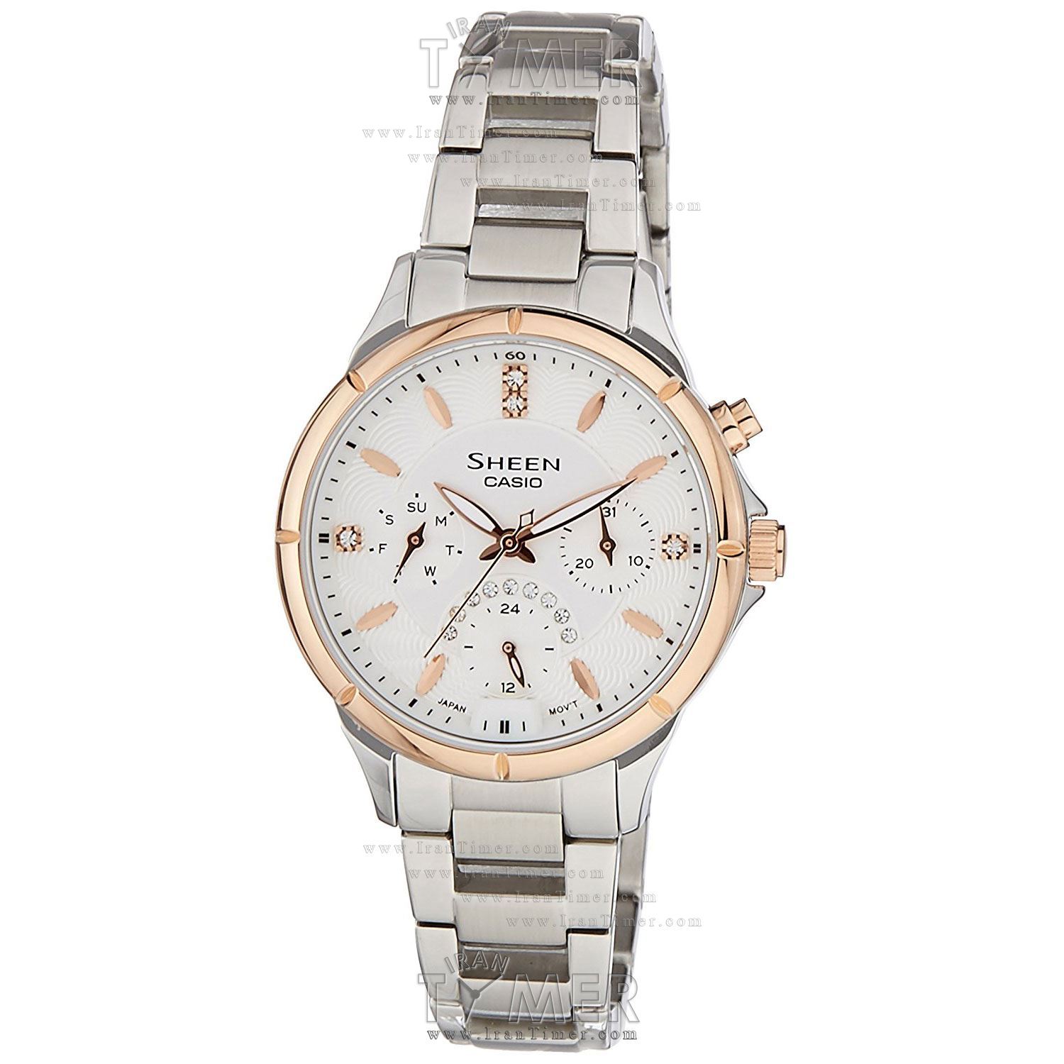 قیمت و خرید ساعت مچی زنانه کاسیو (CASIO) شین مدل SHE-3047SG-7AUDR کلاسیک | اورجینال و اصلی