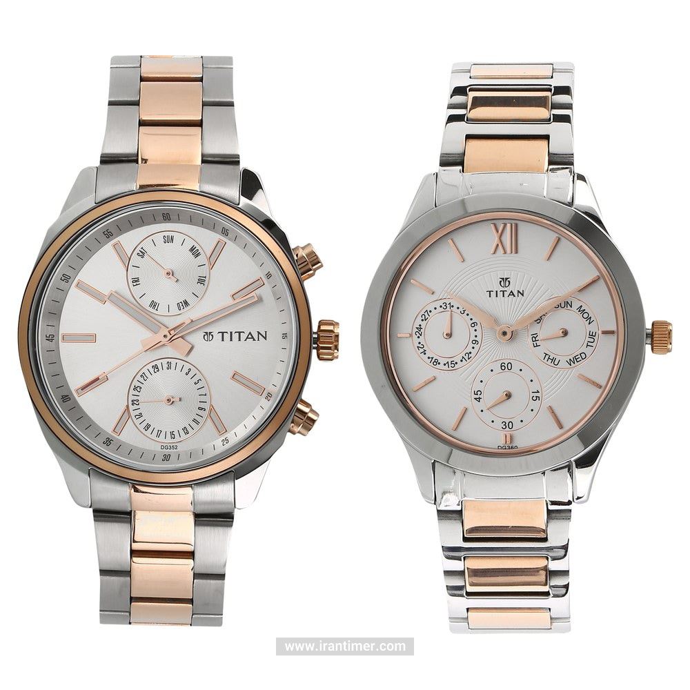 قیمت و خرید ساعت مچی مردانه زنانه تایتِن(TITAN) مدل T17332570KM01 کلاسیک | اورجینال و اصلی