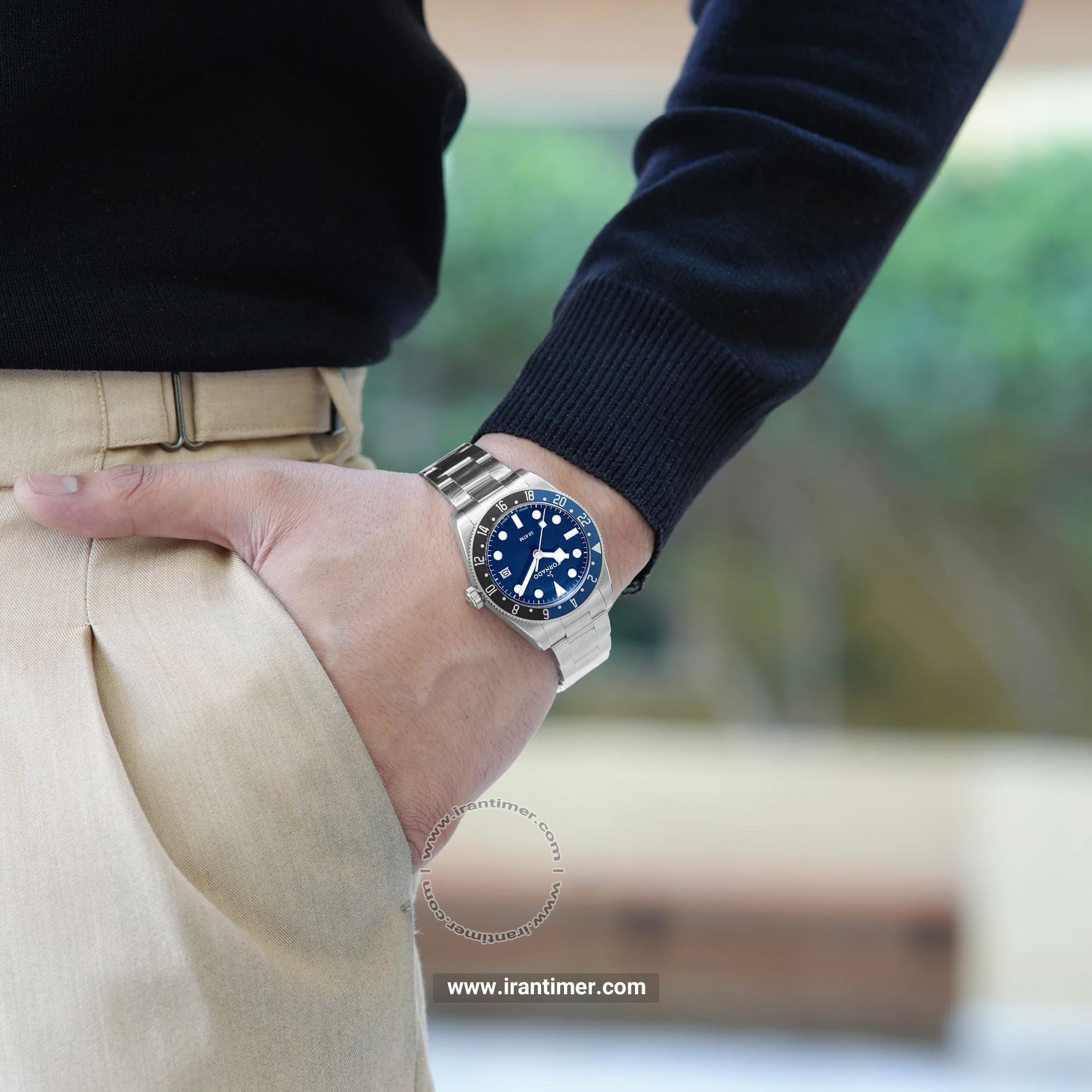 قیمت و خرید ساعت مچی مردانه تورنادو(Tornado) مدل T24006-C1 کلاسیک | اورجینال و اصلی