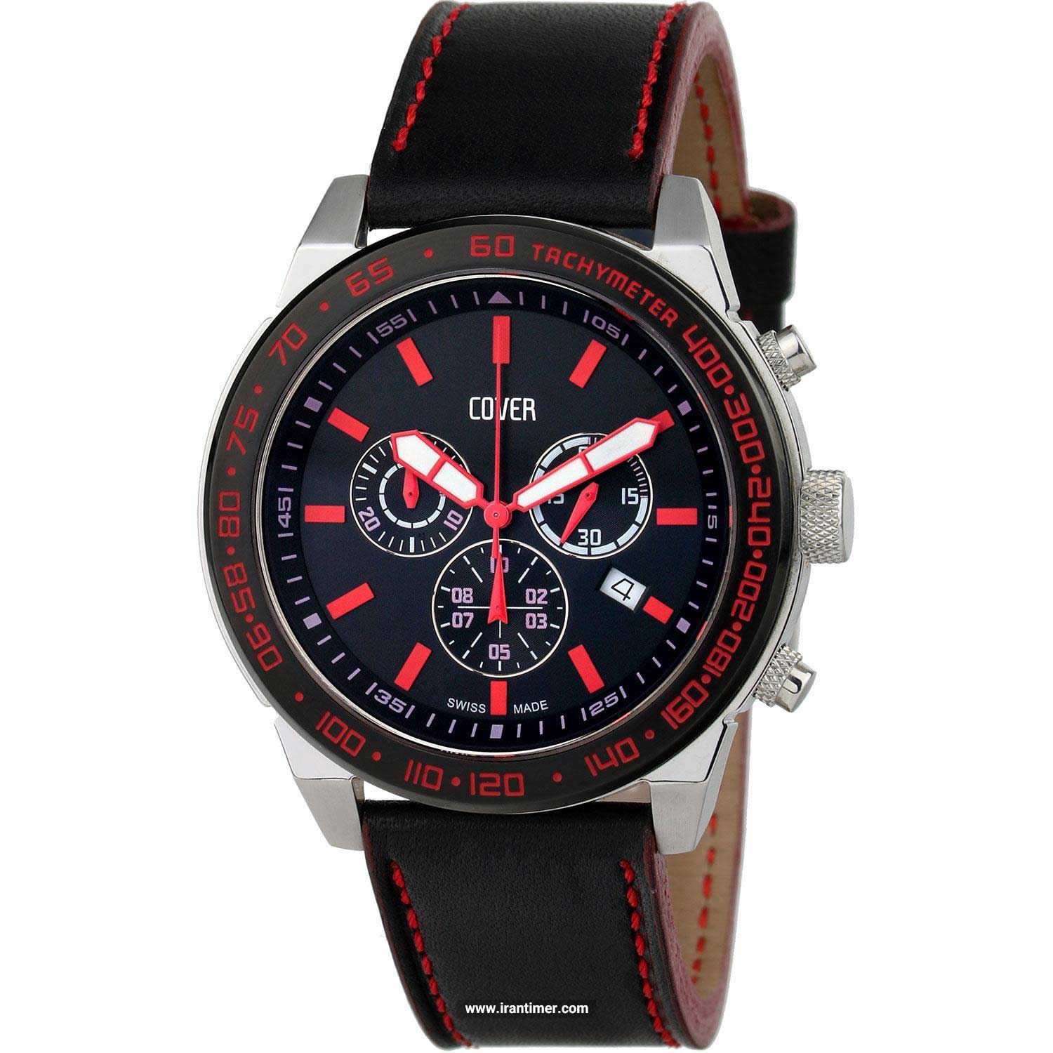 قیمت و خرید ساعت مچی مردانه کاور(COVER) مدل CO26.ST1LBK/R کلاسیک | اورجینال و اصلی