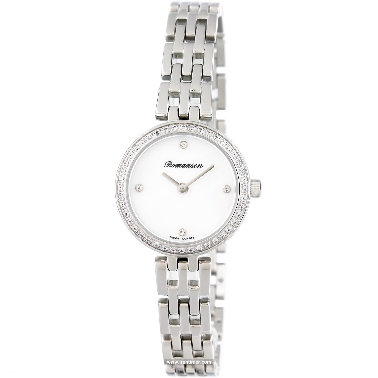قیمت و خرید ساعت مچی زنانه رومانسون(ROMANSON) مدل RM7A07QLWWM1R1-W کلاسیک | اورجینال و اصلی