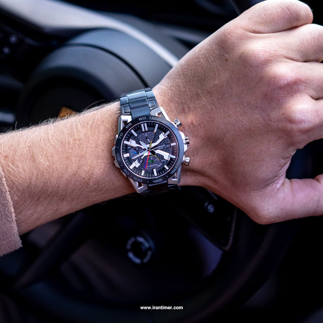 قیمت و خرید ساعت مچی مردانه کاسیو (CASIO) ادیفس(ادیفایس) مدل EQB-2000DC-1ADR اسپرت | اورجینال و اصلی