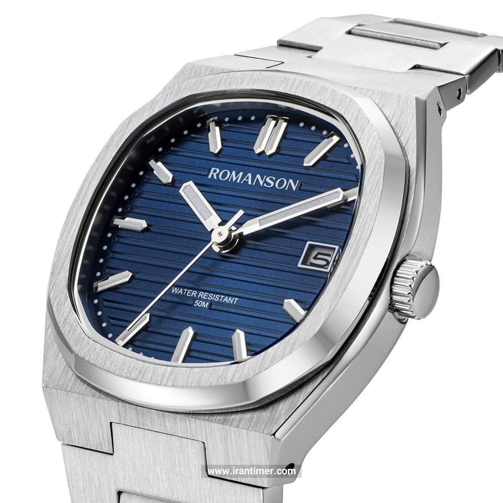 قیمت و خرید ساعت مچی مردانه رومانسون(ROMANSON) مدل TM3BS008MMWWAN2W-BL کلاسیک | اورجینال و اصلی